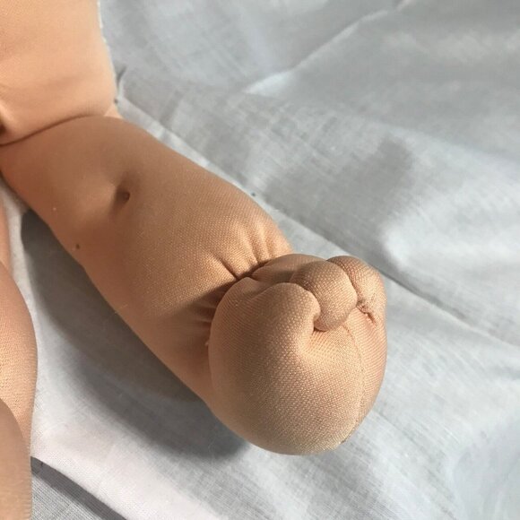 Cabbage Patch Kids Doll 2011 Jakks Blonde Hair Brown Eyes 35cm PA-02NH - Picture 5 of 16